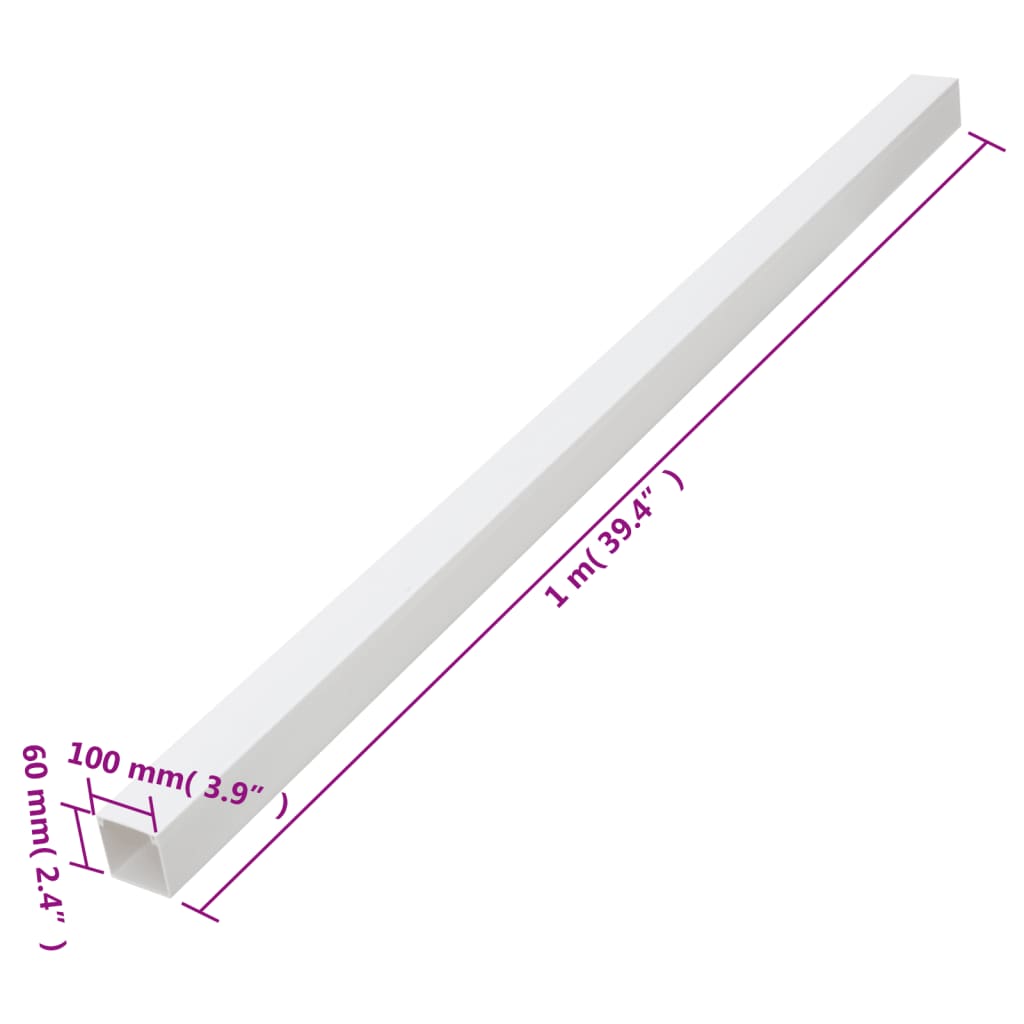 kaablikanal, 100 x 60 mm, 30 m, PVC