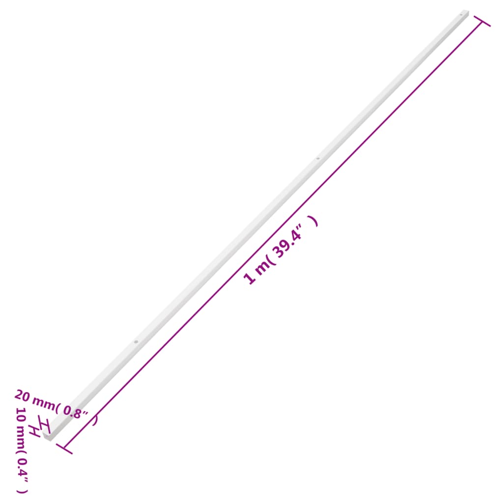 cable duct 20x10 mm 30 m PVC