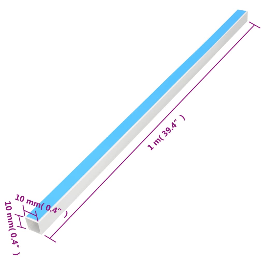 kaablikanal iseliimuv 10x10 mm 10 m PVC