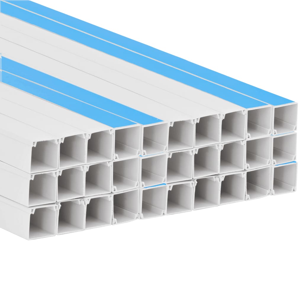 cable duct self-adhesive 20x10 mm 30 m PVC