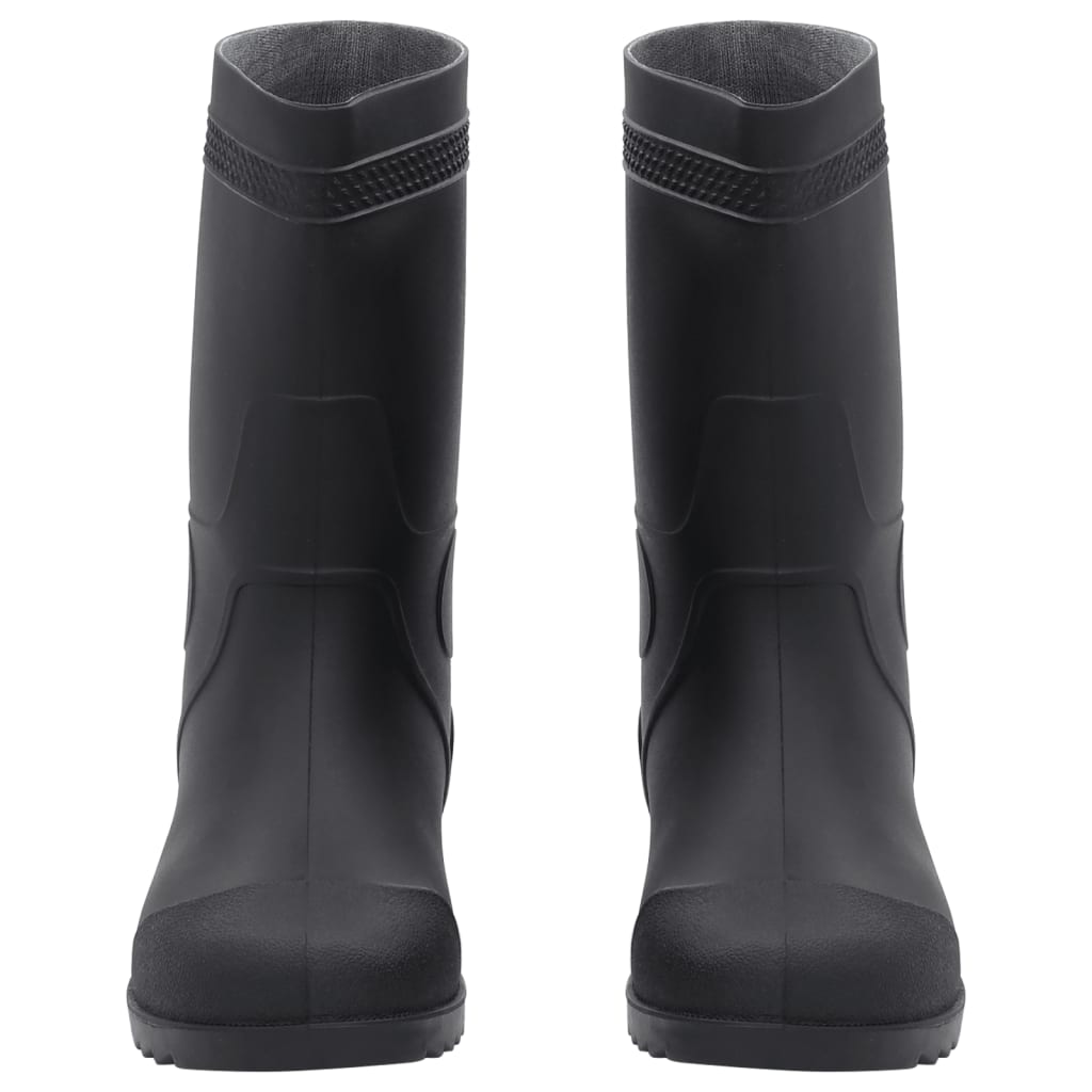 rubber boots, black, size 42, PVC