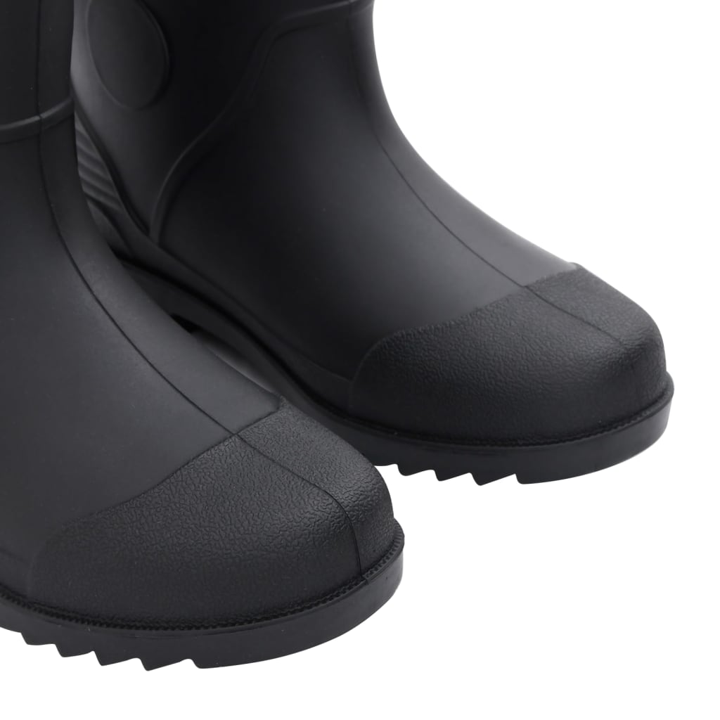 rubber boots, black, size 42, PVC