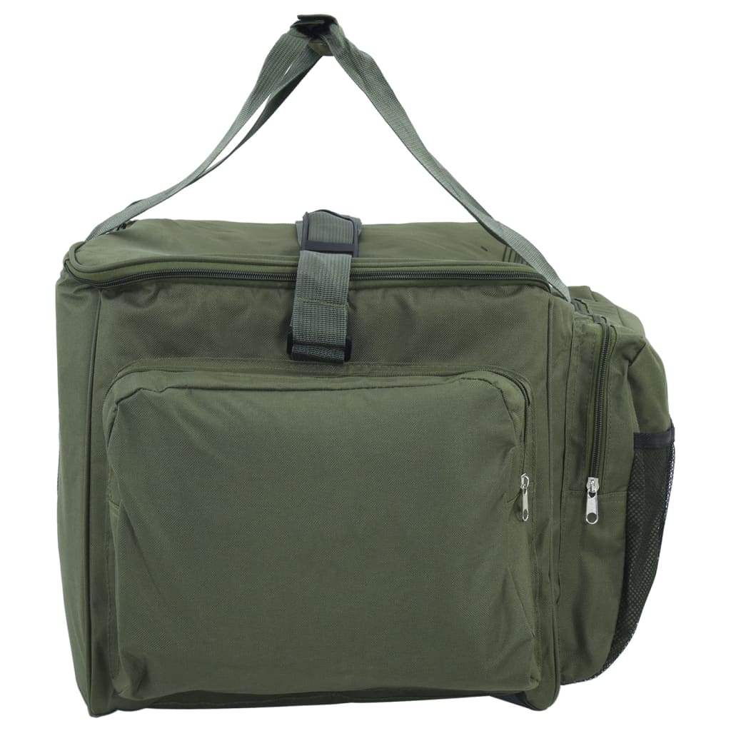 fishing bag, waterproof, dark green, Oxford fabric