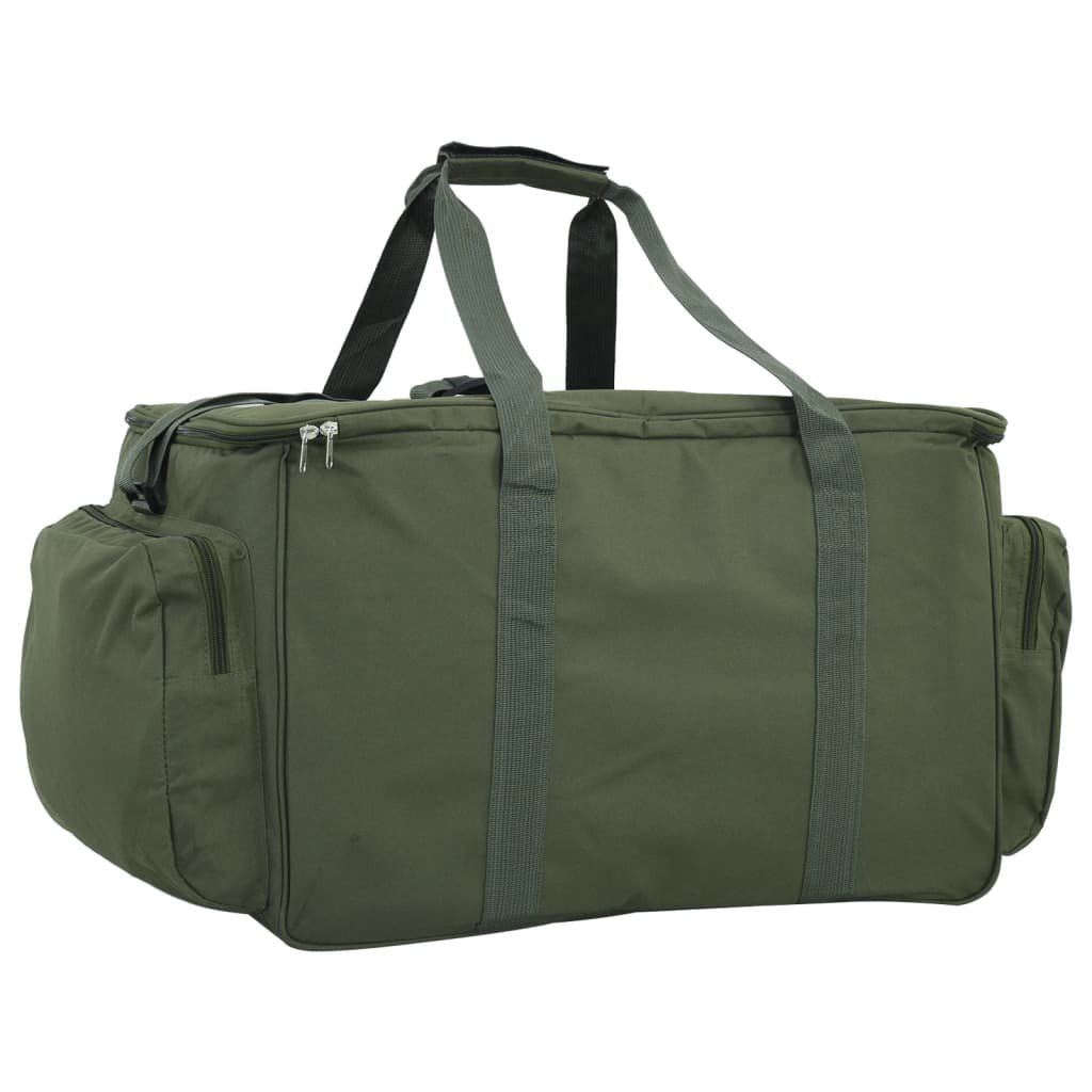 fishing bag, waterproof, dark green, Oxford fabric