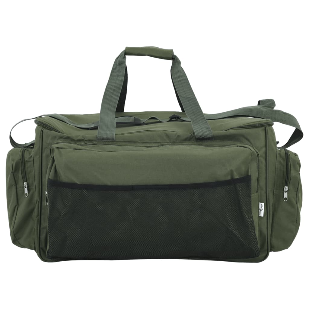 fishing bag, waterproof, dark green, Oxford fabric