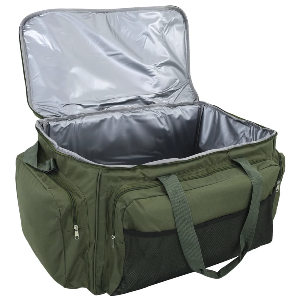 fishing bag, waterproof, dark green, Oxford fabric