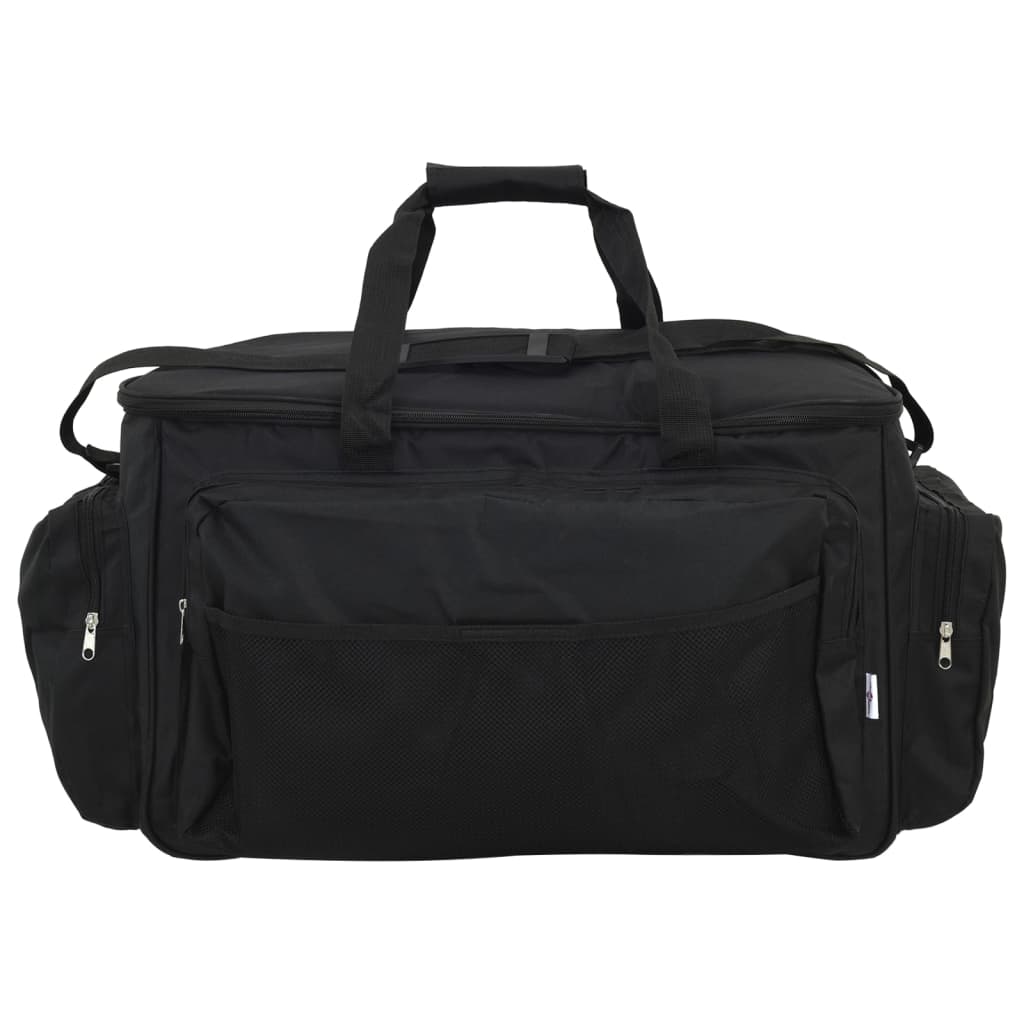 fishing bag, waterproof, black, Oxford fabric