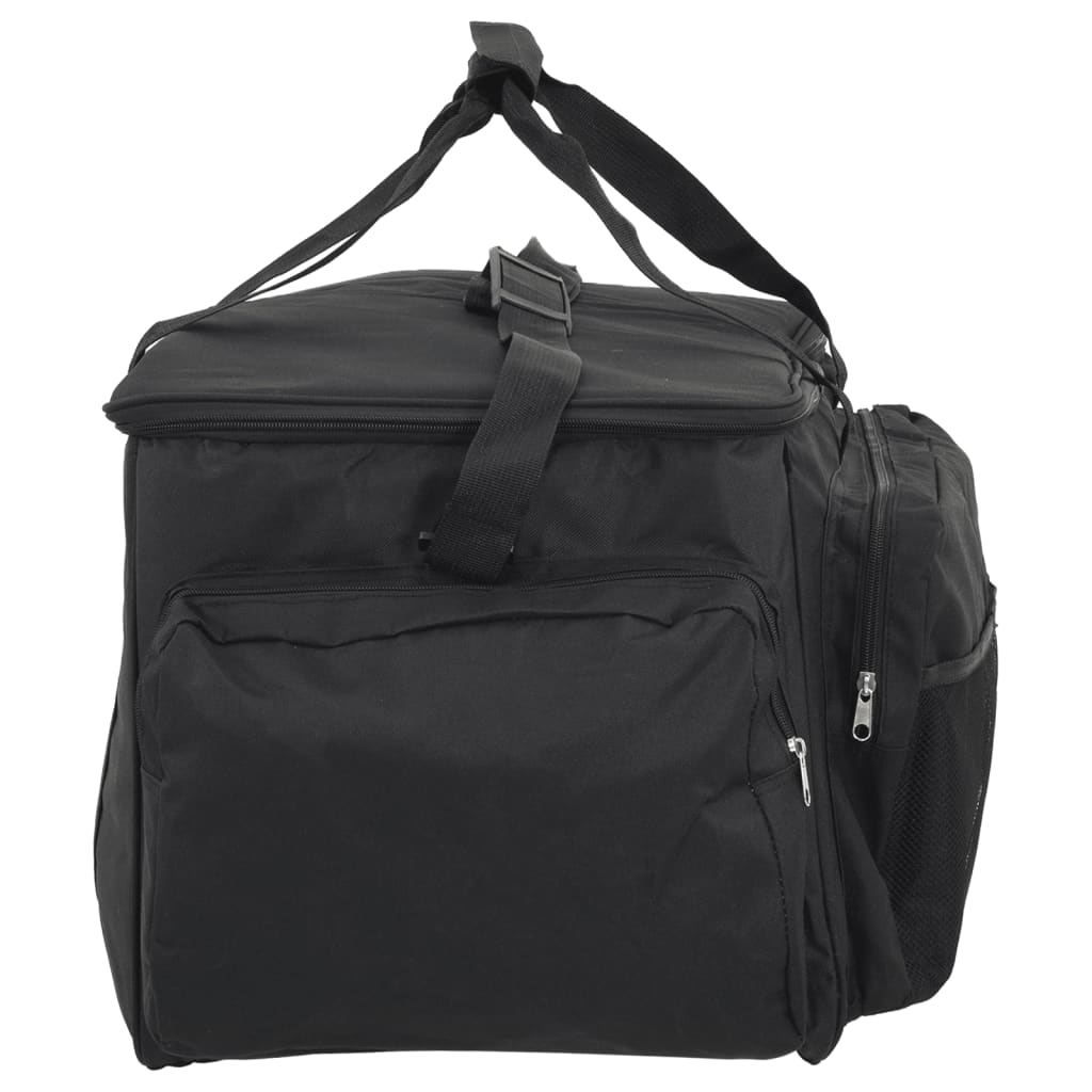 fishing bag, waterproof, black, Oxford fabric