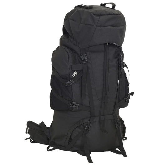 hiking backpack, black, 60 l, Oxford fabric