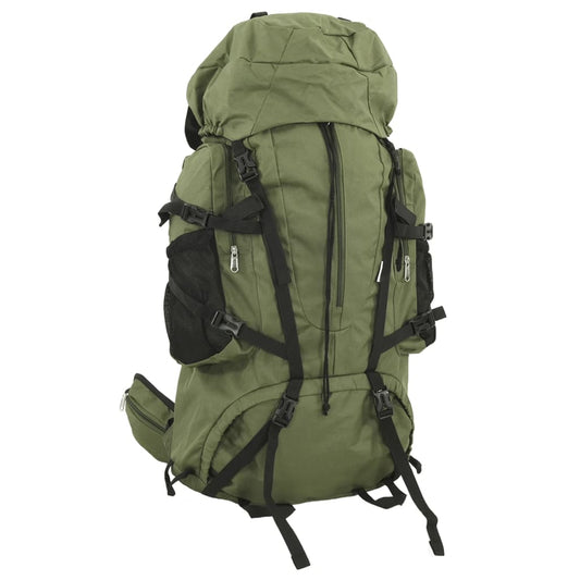 hiking backpack, army green, 60 l, Oxford fabric