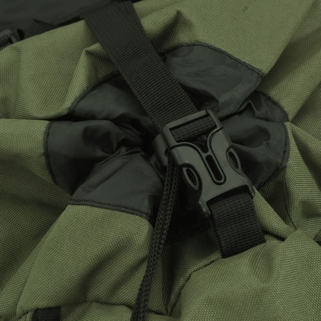 hiking backpack, army green, 60 l, Oxford fabric