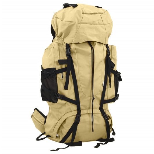 hiking backpack, khaki, 60 l, Oxford fabric