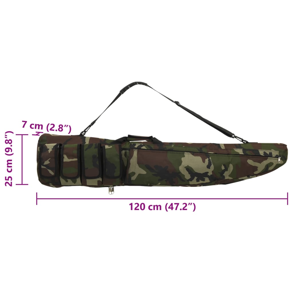 rifle bag with shoulder strap 120 cm Oxford fabric