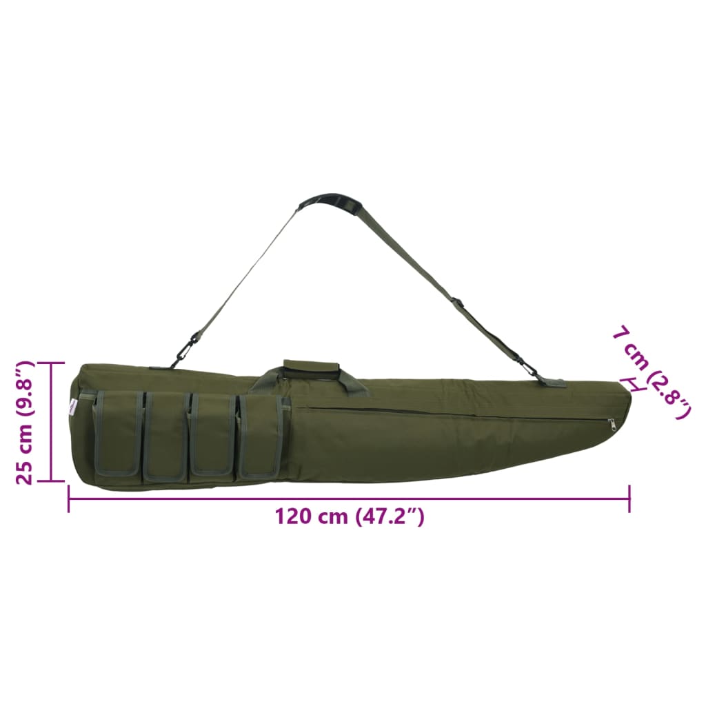 rifle bag with shoulder strap 120 cm Oxford fabric