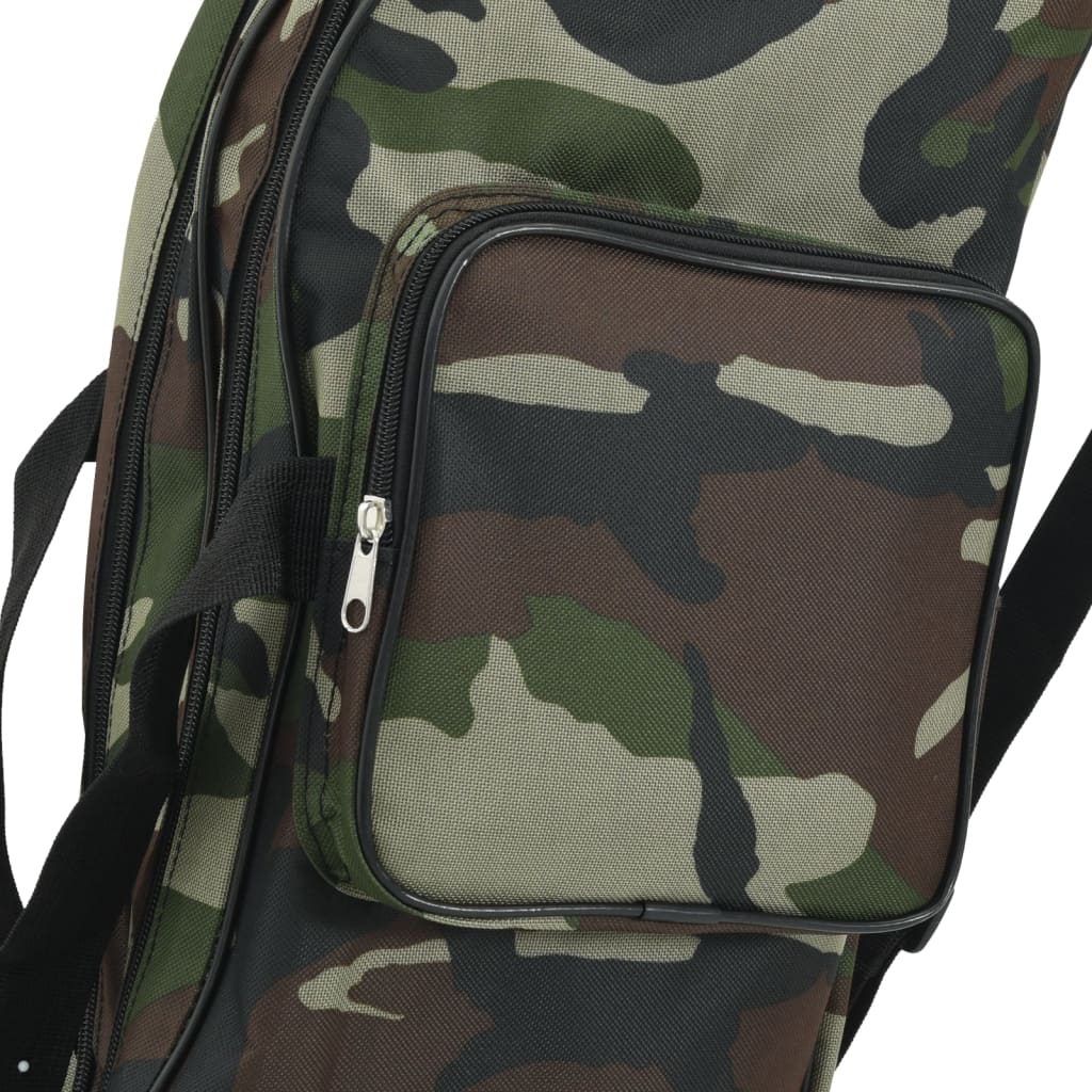 rod bag, green camouflage, 150 cm, Oxford fabric