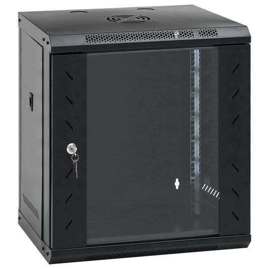 12U wall-mounted server cabinet 19" IP20, 53 x 40 x 60 cm