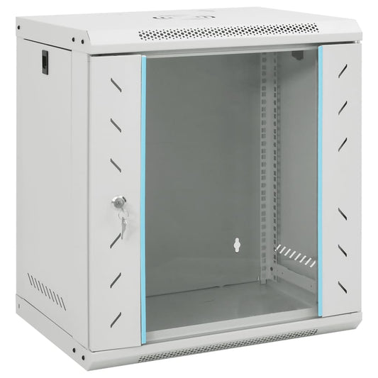 12U wall-mounted server cabinet 19" IP20, 53 x 40 x 60 cm