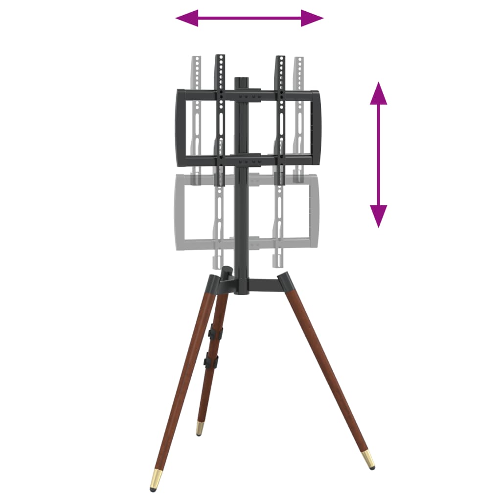 TV tripod, 37-65 inches, max VESA 400x400 mm 40 kg