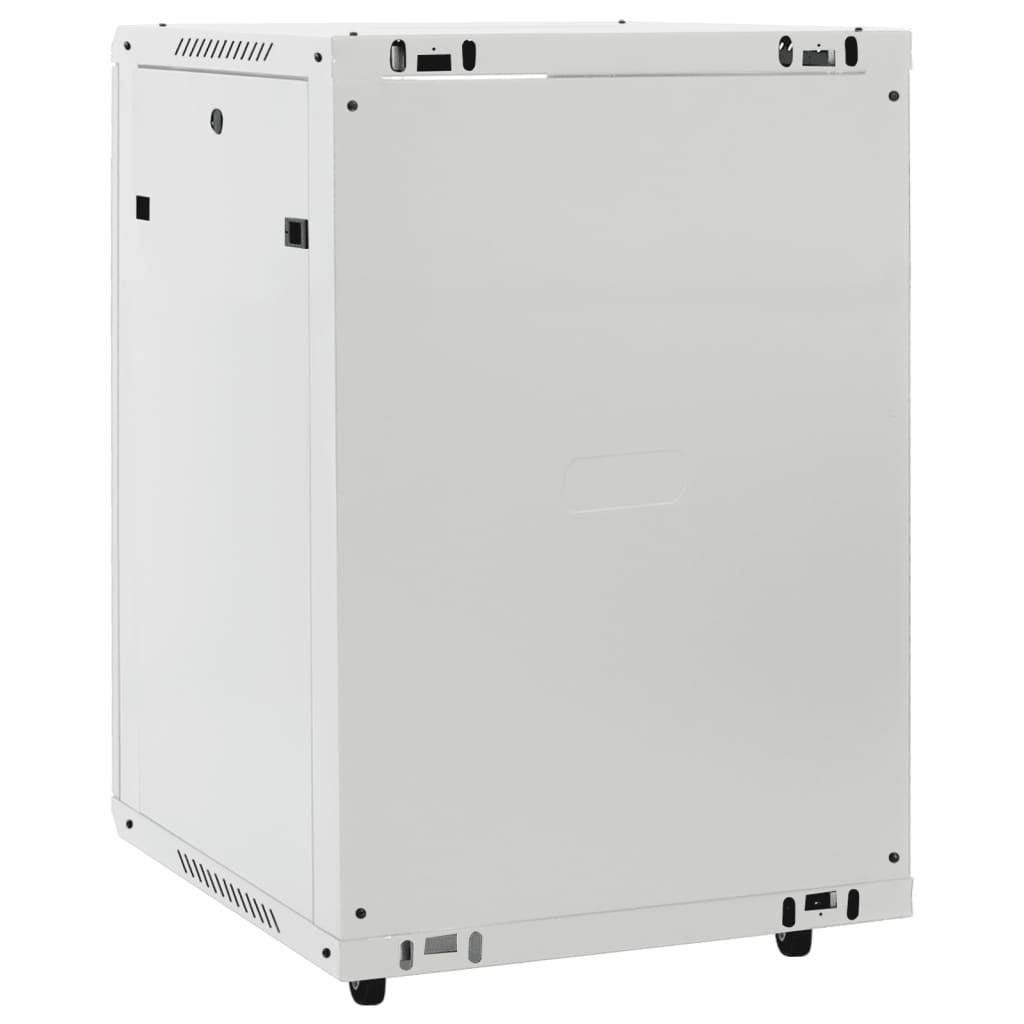 15U server cabinet, 19" IP20, grey, 53 x 40 x 80 cm