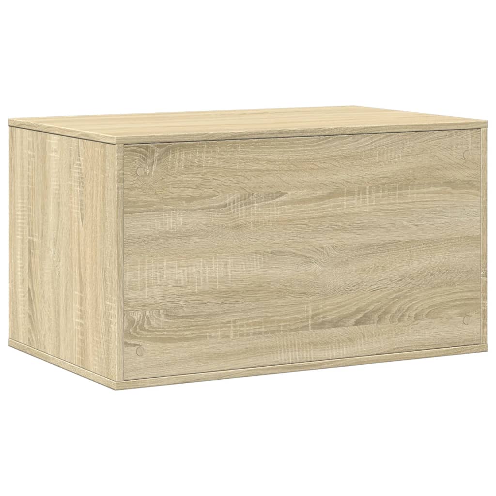 cat litter box body, Sonoma oak, 80x50x45 cm, artificial wood