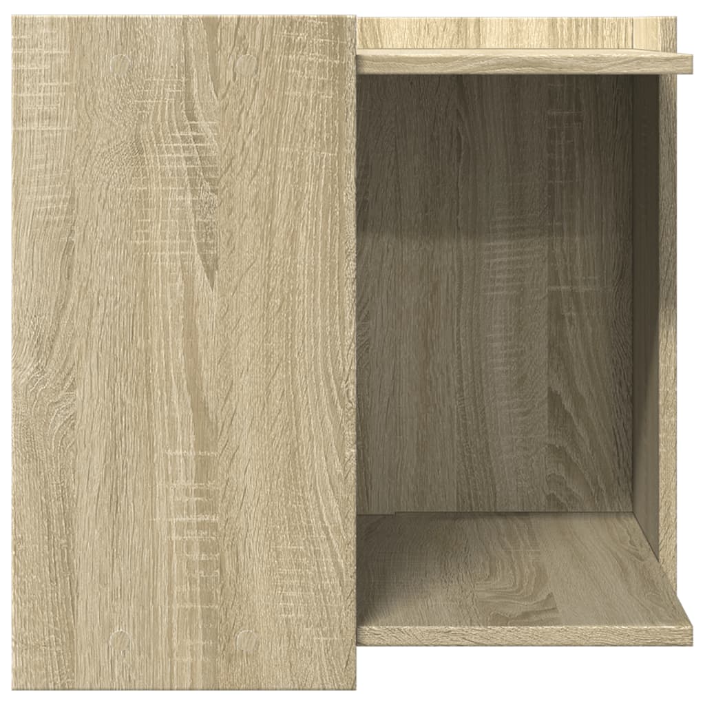 cat litter box body, Sonoma oak, 53x53x51 cm, artificial wood