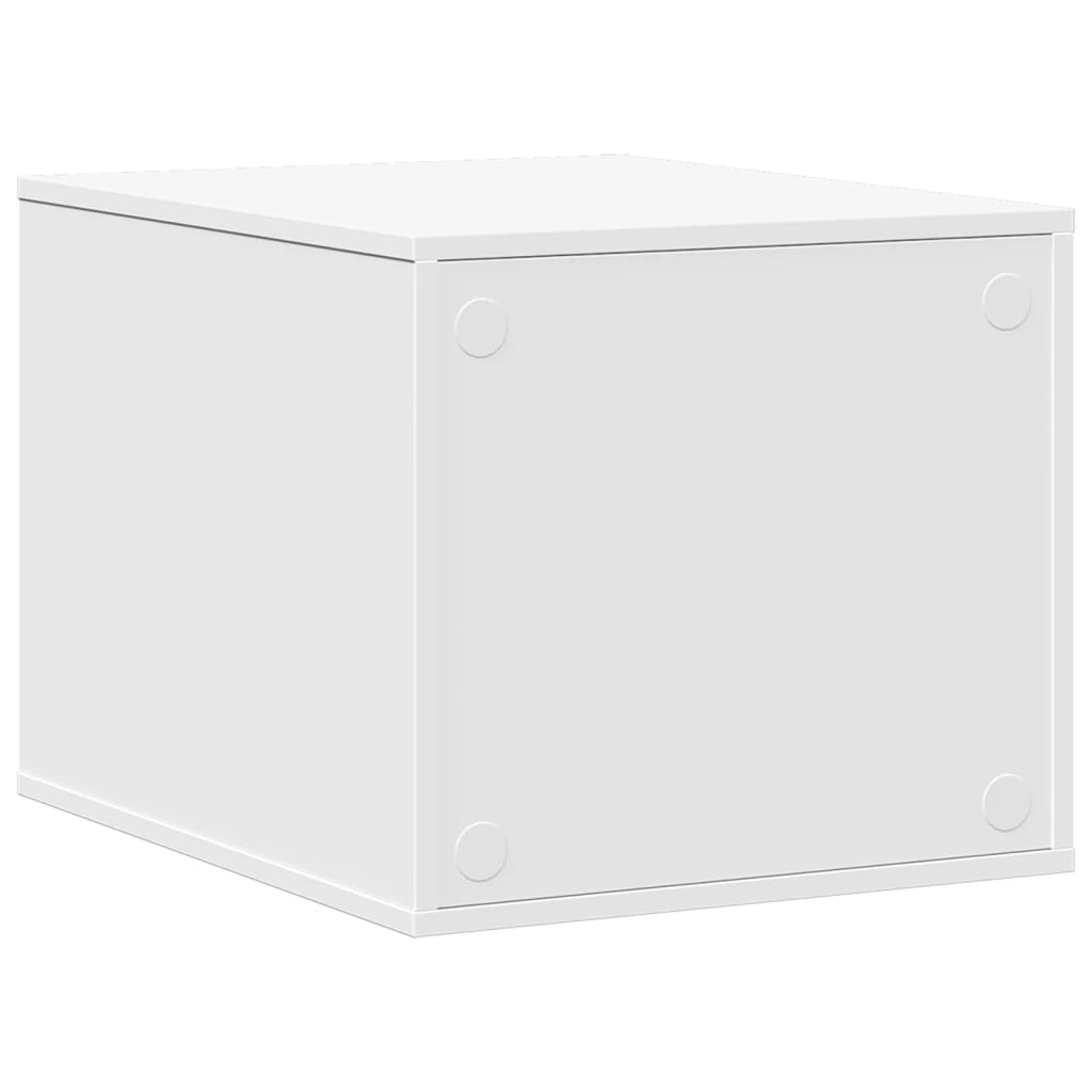 cat litter box body, white, 47x59x42 cm, artificial wood