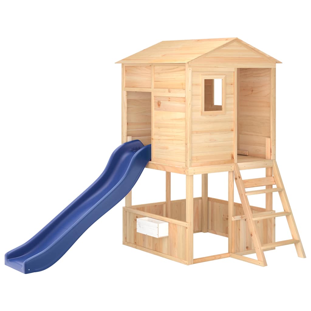 outdoor playground, wooden toys